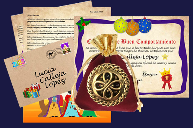 Comprar Carta Reyes Magos personalizada a los niños