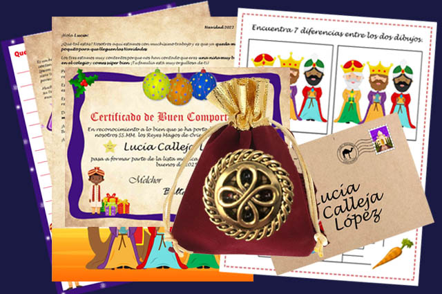 Comprar Carta Reyes Magos personalizada a los niños