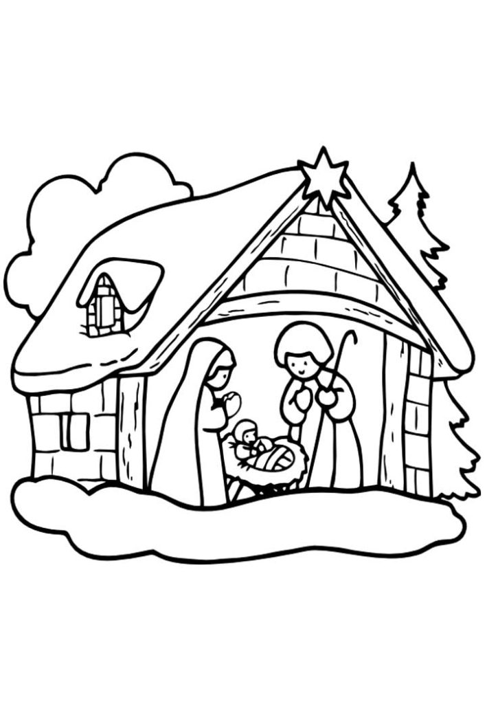 Dibujos Reyes Magos para colorear Gratis