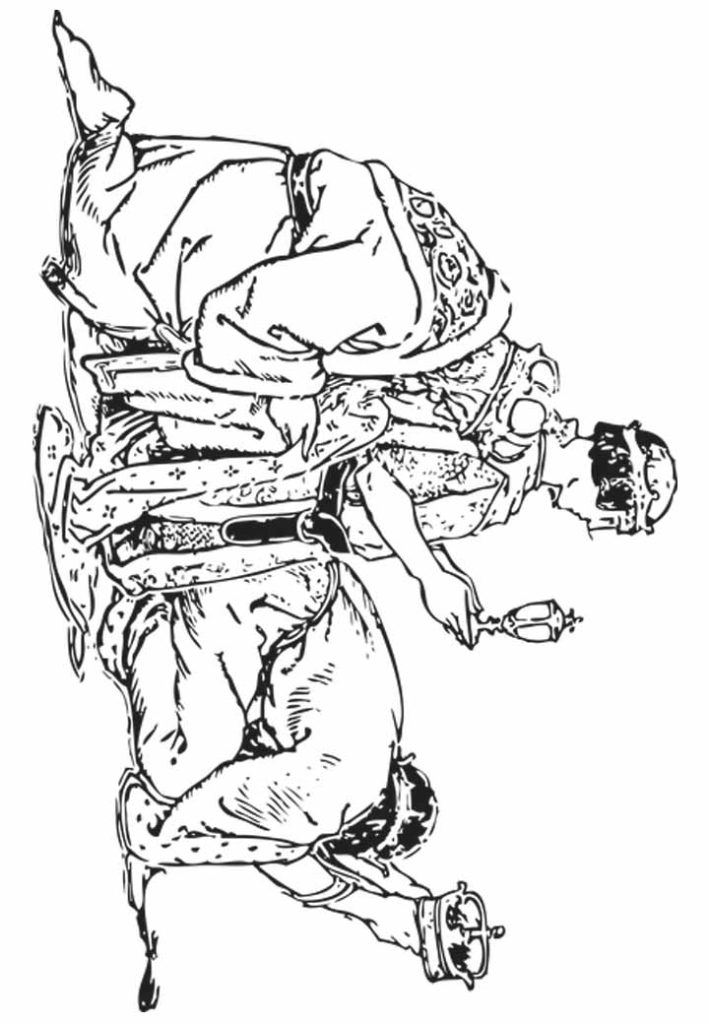 Dibujos Reyes Magos para colorear Gratis