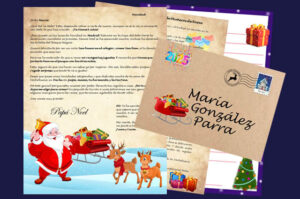 Comprar Carta de Papá Noel a los niños personalizada