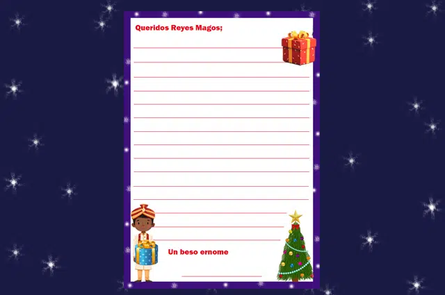 Carta Respuesta a los Reyes Magos 2025